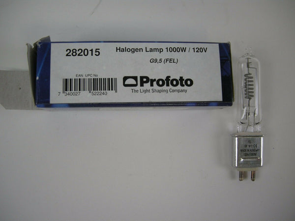 Showbiz Quartzline Halogen Lamp 1000w 120v for Profoto 282015 FEL Lamps and Bulbs Various GE-FEL