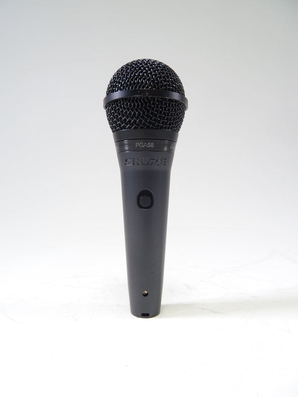 Shure PGA 58 Microphone Cardiod Pattern "PDAR" XLR Connector Microphones Shure SHUREPGA581