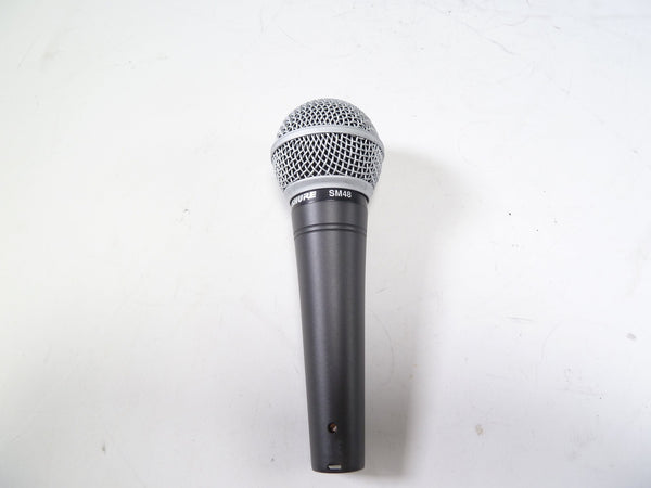 Shure SM48 Dynamic Microphone XLR Connector Microphones Shure SHURESM481216