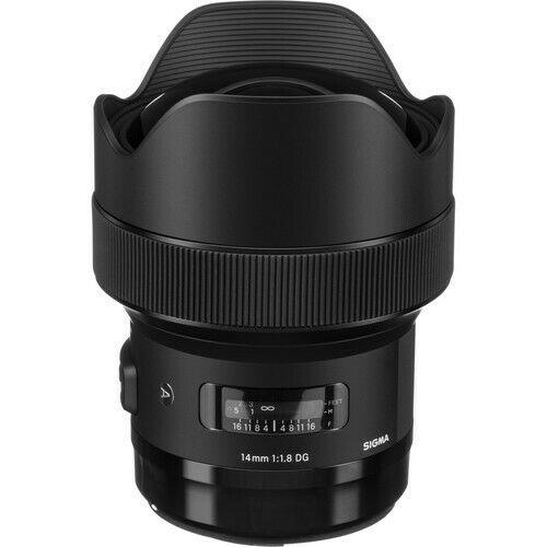 Sigma 14mm f/1.8 DG HSM Art Lens for Canon EF Mount - NEW, USA Warranty! Lenses - Small Format - Canon EOS Mount Lenses - EF Full Frame Lenses - Sigma EF Mount Lenses New Sigma SIGMA450954
