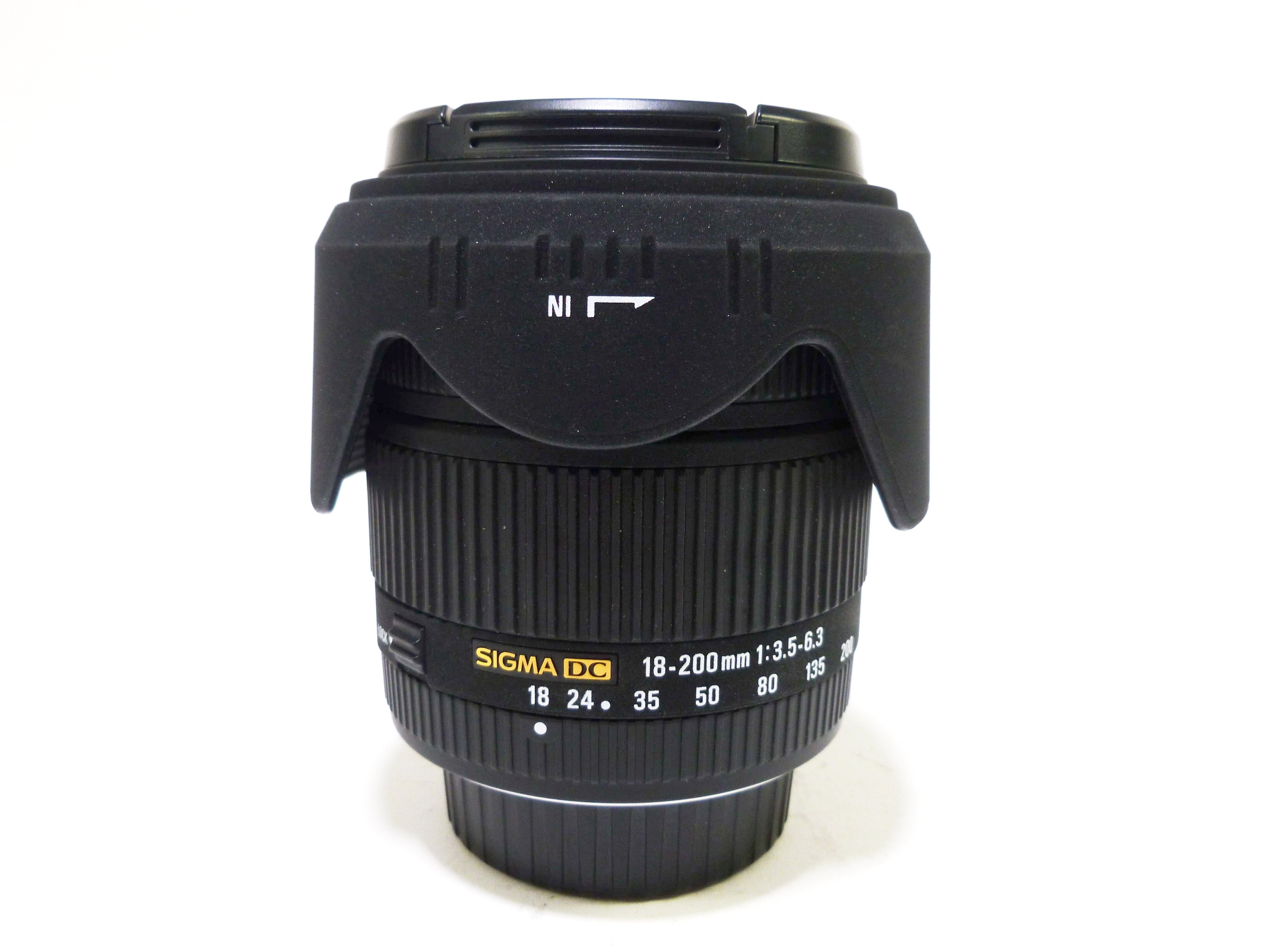 Sigma 18-200mm lens nikon af mount selling