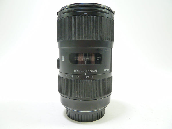 Sigma 18-35 f/1.8 DC Lens for Canon EF Lenses - Small Format - Canon EOS Mount Lenses - Canon EF Full Frame Lenses Sigma 50269517