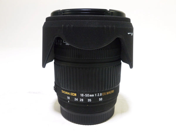 Sigma 18-50mm f/2.8 Macro DC Lens for Sony/Minolta A-Mount Lenses - Small Format - Sony& - Minolta A Mount Lenses Sigma 1062957