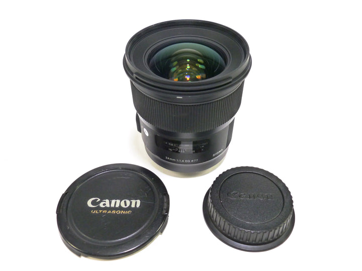 Sigma 24mm f/1.4 Art Lens for Canon EF Lenses - Small Format - Canon EOS Mount Lenses - Canon EF Full Frame Lenses - Sigma EF Mount Lenses New Sigma 52370215