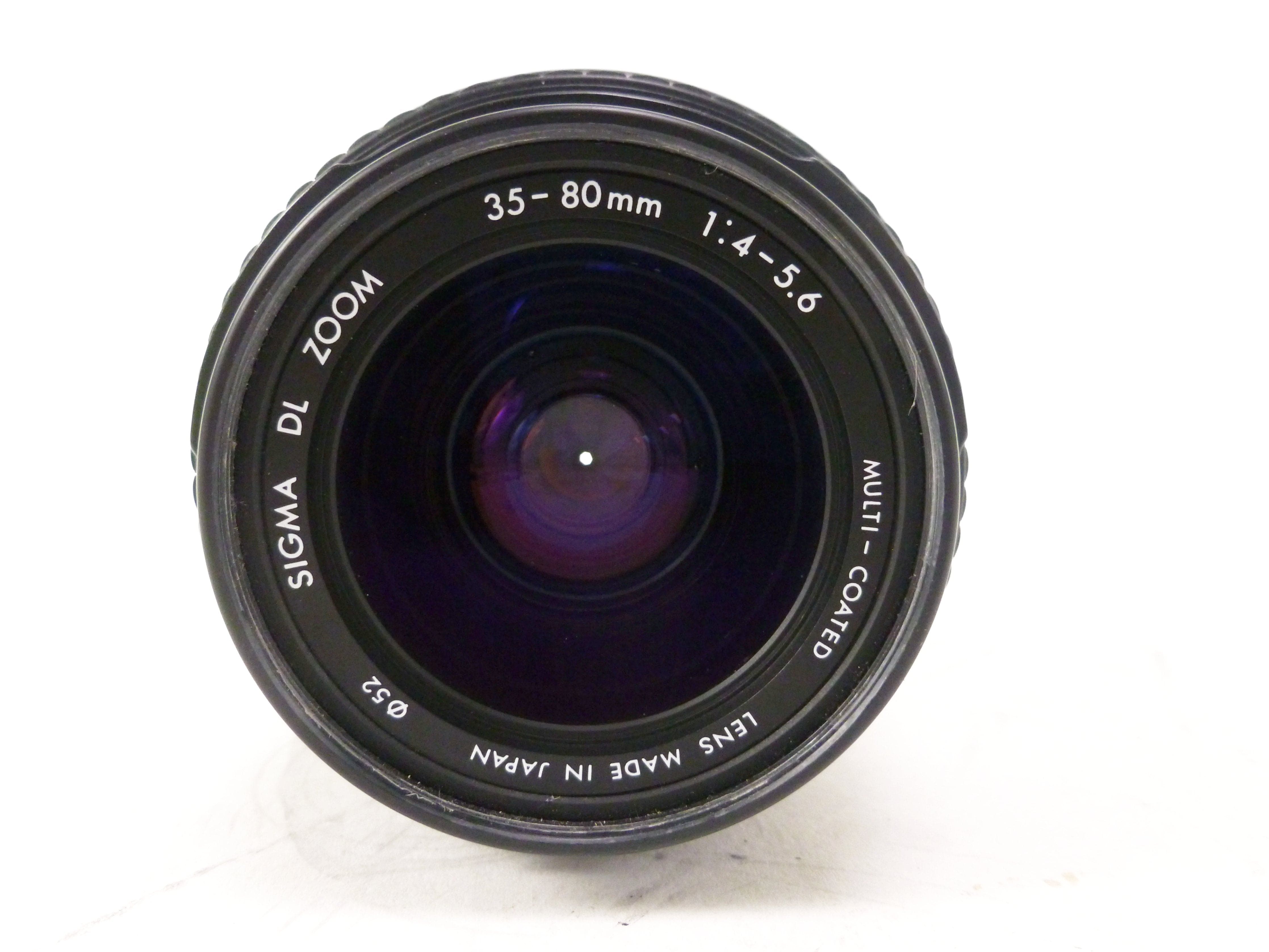 Sigma 35-80mm f/4-5.6 DL Zoom Lens – Camera Exchange