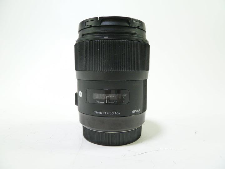 Sigma 35mm f/1.4 DG Art Lens for use with Canon EF Lenses - Small Format - Canon EOS Mount Lenses - Canon EF Full Frame Lenses Sigma 54273803