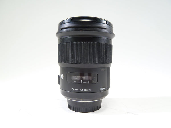 Sigma 50mm f/1.4 Art DG for Nikon F Lenses - Small Format - Nikon AF Mount Lenses - Nikon AF Full Frame Lenses Sigma 50352626