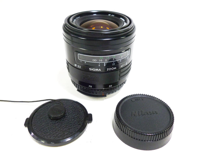 Sigma AF 28-70mm f/3.5-5.6 Zoom Lens for Nikon F Lenses - Small Format - Nikon F Mount Lenses Manual Focus Sigma 3273714