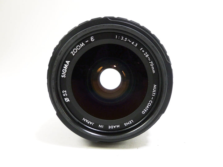 Sigma AF 28-70mm f/3.5-5.6 Zoom Lens for Nikon F Lenses - Small Format - Nikon F Mount Lenses Manual Focus Sigma SNF082622