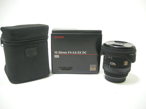 Sigma DC EX 10-20mm f4-5.6 Pentax K Mt. Lenses - Small Format - K Mount Lenses (Ricoh, Pentax, Chinon etc.) Sigma 10469600