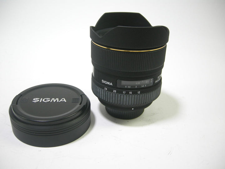 Sigma DG HSM 12-24mm D f4.5-5.6 Nikon Mt. Lenses - Small Format - Nikon AF Mount Lenses Sigma 1010347