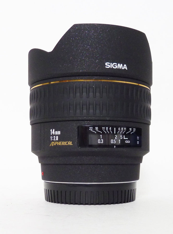 Sigma EX 14mm F2.8  Lens in Sony A Mount Parts or Repair Lenses - Small Format - SonyMinolta A Mount Lenses Sigma RD1001130