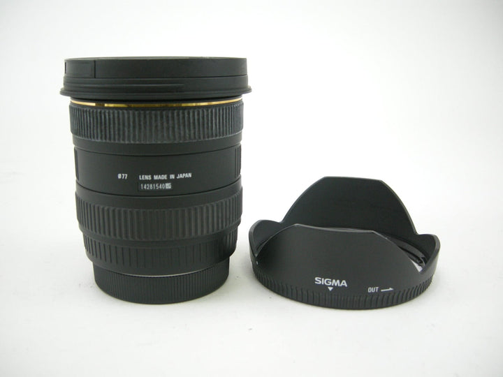 Sigma EX DC HSM 10-20mm f4-5.6 Canon EF mount Lenses - Small Format - Canon EOS Mount Lenses Canon 14281540