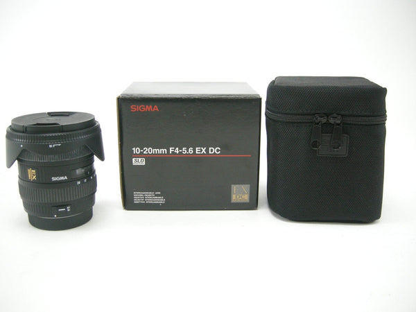 Sigma EX DC HSM 10-20mm f4-5.6 Canon EF mount Lenses - Small Format - Canon EOS Mount Lenses Canon 14281540