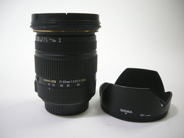 Sigma EX DC OS HSM Zoom 17-50mm f2.8 Canon EF-S Lenses - Small Format - Canon EOS Mount Lenses Sigma 15363364