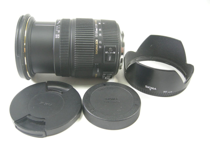 Sigma EX DC OS HSM Zoom 17-50mm f2.8 Canon Mt. Lenses - Small Format - Canon EOS Mount Lenses Sigma 15311385
