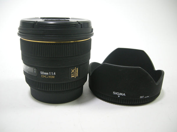 Sigma EX DG HSM 50mm f1.4 Canon EF Mount Lenses - Small Format - Canon EOS Mount Lenses Sigma 1035199