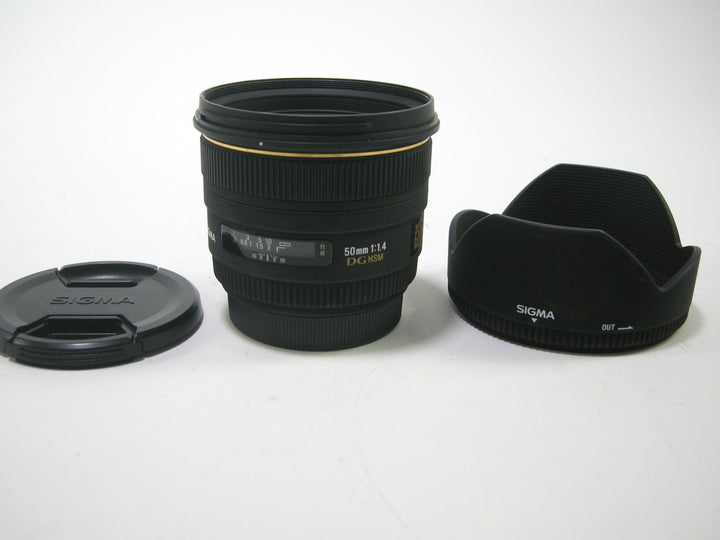 Sigma EX DG HSM 50mm f1.4 Canon EF Mount Lenses - Small Format - Canon EOS Mount Lenses Sigma 1035199