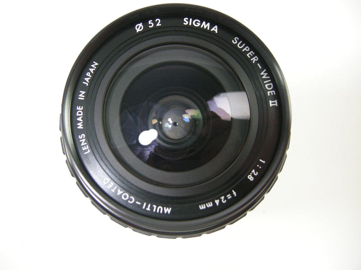 Sigma Super-Wide II 24mm f2.8 MC Macro Minolta MD Mount Lenses - Small Format - Minolta MD and MC Mount Lenses Sigma 1073810