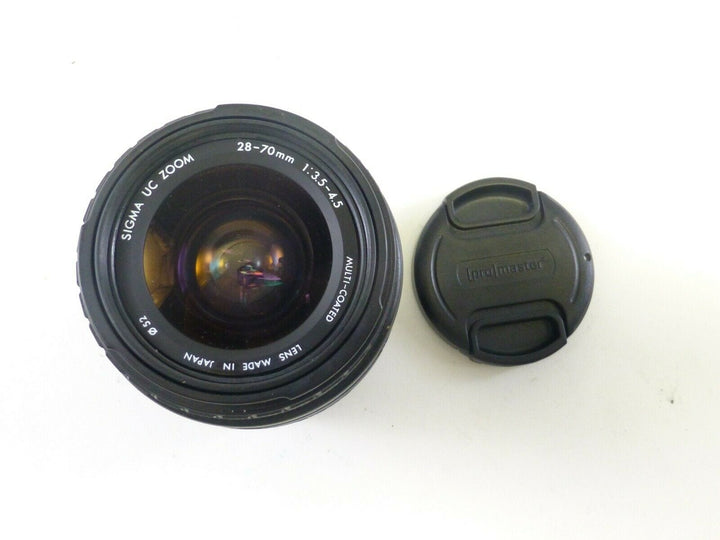 Sigma UC 28-70mm F/3.5-4.5 AF Lens with Manual for Sony/Minolta A mount, in EC. Lenses - Small Format - Sony& - Minolta A Mount Lenses Sigma 2423580