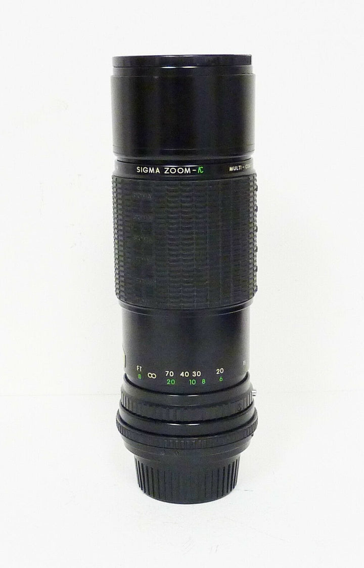 Sigma Zoom K Multi-Coated100-200mm F4.5 Screw Mount  As-Is Lenses - Small Format - M42 Screw Mount Lenses Sigma 798654
