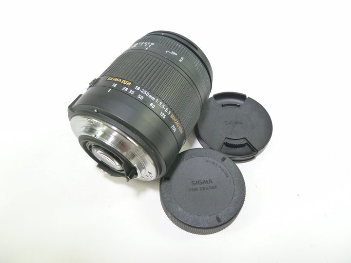 Sigma18-250mm f/3.5-6.3 DC Macro HSM PK Mount Lens Lenses - Small Format - K Mount Lenses (Ricoh, Pentax, Chinon etc.) Camera Exchange 14720678