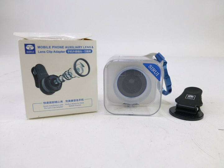 Sirui Macro Phone Lens and Clip Adapter in OEM Box, and in Excellent Condition. Cell Phone Accessories Sirui SDCSUMC02BC01