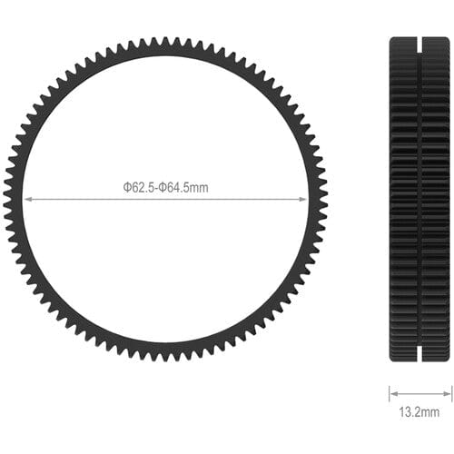 SmallRig 62.5-64.5 Seamless Focus Gear Ring 3291 Cages and Rigs SmallRig PRO3726