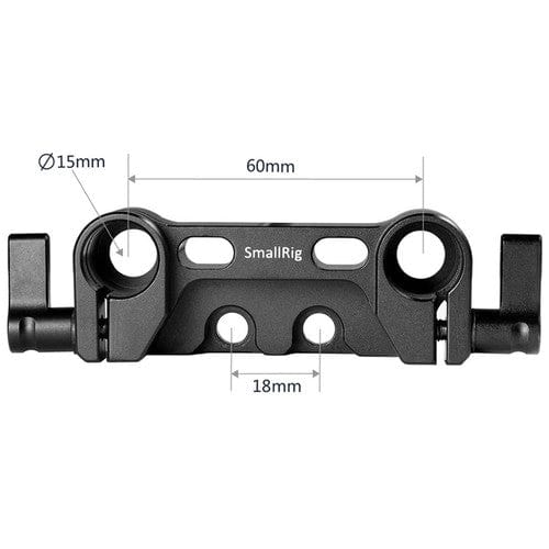 SmallRig Dual 15mm Rod Clamp 1943 Cages and Rigs SmallRig PRO9868
