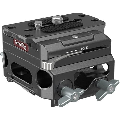 SmallRig Lightweight Baseplate with Dual 15mm Rod Clamp (magnesium alloy) 3067 Cages and Rigs SmallRig PRO3477