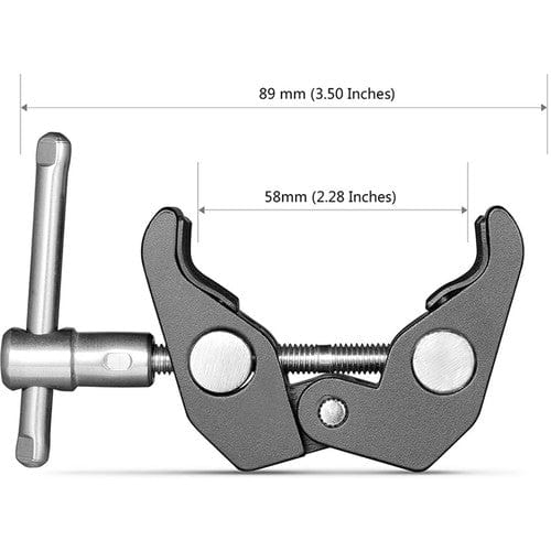 SmallRig Super Clamp with 1/4" and 3/8" Thread (2pcs Pack) 2058 Cages and Rigs SmallRig PRO5094