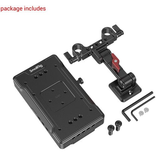 SmallRig V Mount Battery Adapter Plate with Adjustable Arm 3204 Cages and Rigs SmallRig PRO3779