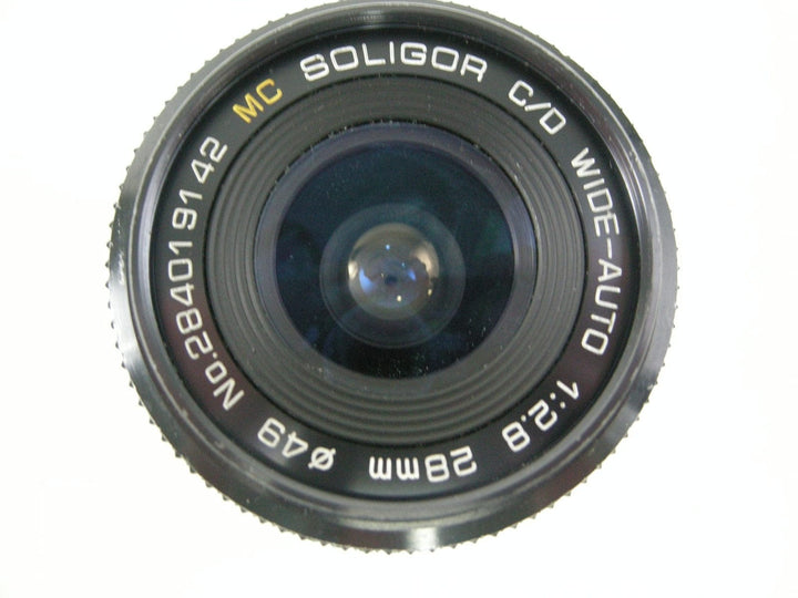 Soligor c/d Wide Angle Auto 28mm f2.8 Minolta MD Lenses - Small Format - Minolta MD and MC Mount Lenses Soligor 28401942