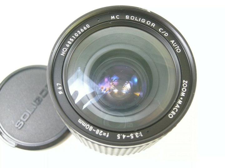 Soligor MC C/D Auto Zoom-Macro 28-80 f3.5-4.5 CAnon FD Mt. lens Lenses - Small Format - Canon FD Mount lenses Soligor 685103660