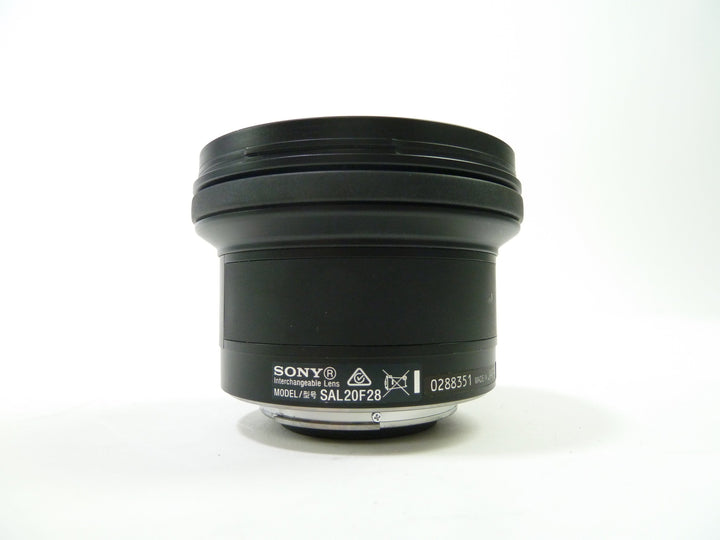 Sony 20mm f/2.8 A Mount Lens Lenses - Small Format - SonyMinolta A Mount Lenses Sony 0288351