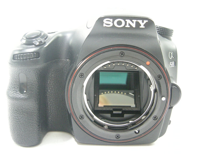 Sony A58 20.1mp Digital Camera body only (Parts) Errors message Digital Cameras - Digital SLR Cameras Sony 4775899