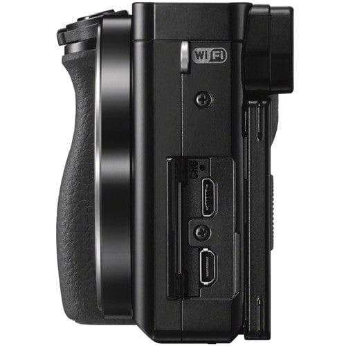 Sony Alpha a6000 Mirrorless Digital Camera with 16-50mm and 55-210mm OSS Lenses Kit (Black) Digital Cameras - Digital Mirrorless Cameras Sony SONYILCE6000Y/B