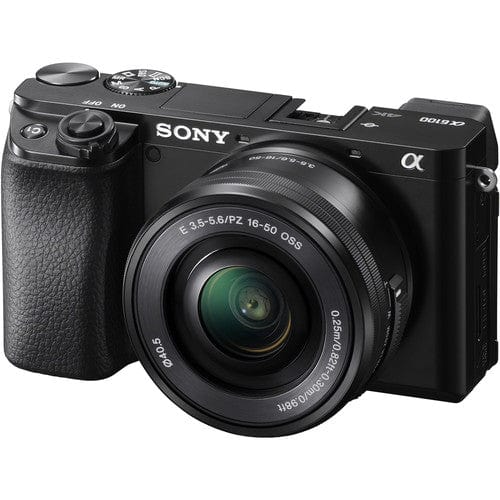 Sony Alpha a6100 Mirrorless Digital Camera with 16-50mm OSS Lens Digital Cameras - Digital Mirrorless Cameras Sony SONYILCE6100L/B