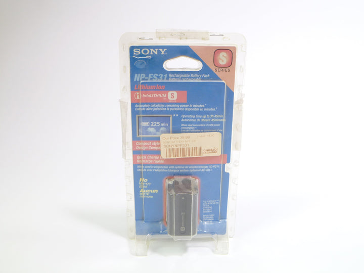 Sony Battery NPF-S31 Batteries - Digital Camera Batteries Sony SONYNPFS31