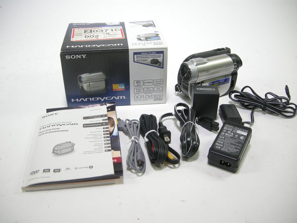 Sony DCR-DVD650 Handycam Video Equipment - Camcorders Sony 2724276311
