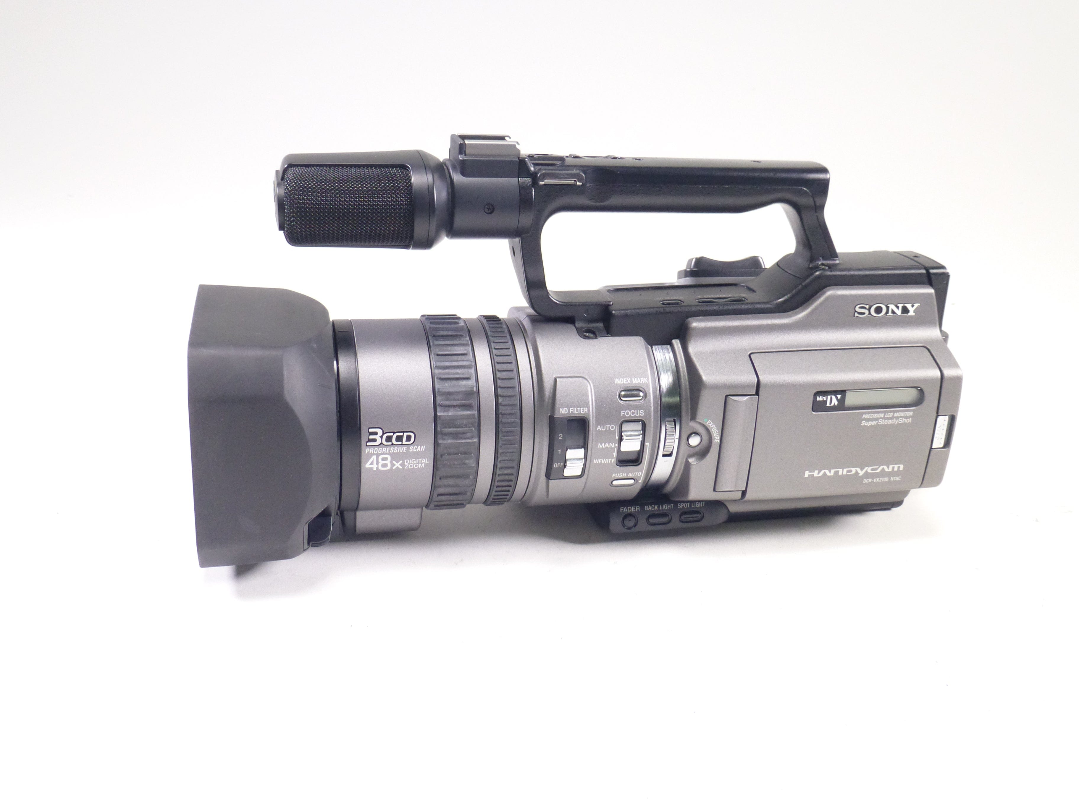 プロ向けモデル！ SONY ビデオカメラ DCR-VX2100 - ビデオカメラ
