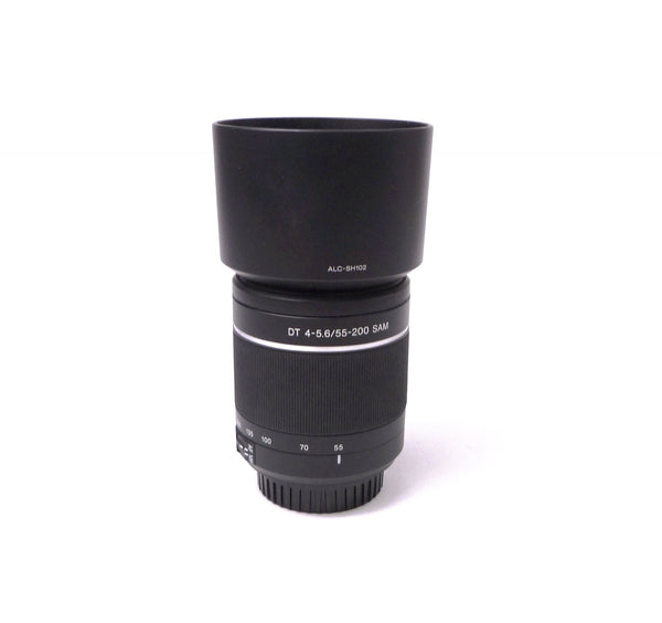 Sony DT F/4-5.6 55-200mm SAM A-Mount Lens and Hood Lenses - Small Format - SonyMinolta A Mount Lenses Sony 1941777