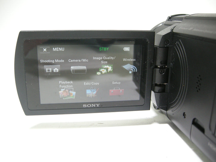 Sony FDR-AX53 4K 16.6mp WiFi Handycam Camcorder Video Equipment - Camcorders Sony 3217846