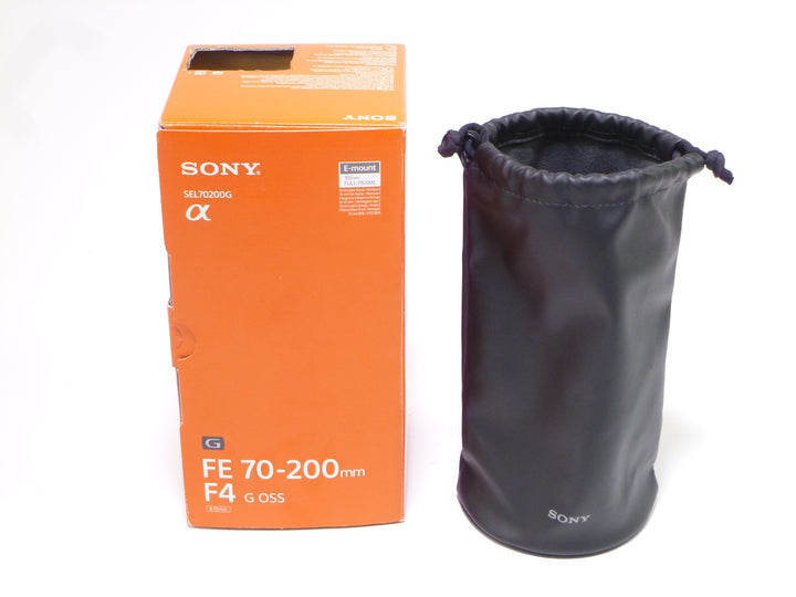 Sony FE 70-200mm F4 G OSS Lens Lenses - Small Format - Sony E and FE Mount Lenses Sony 1910210