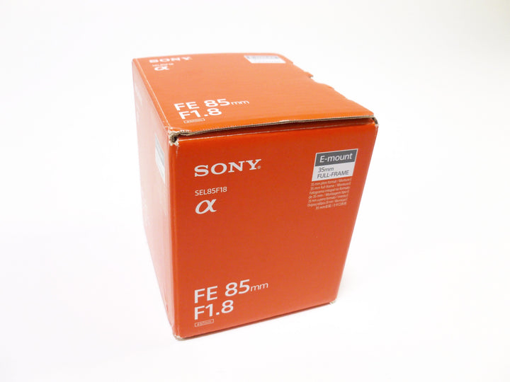 Sony FE 85mm f/1.8 Lens Lenses - Small Format - Sony E and FE Mount Lenses Sony 1879211