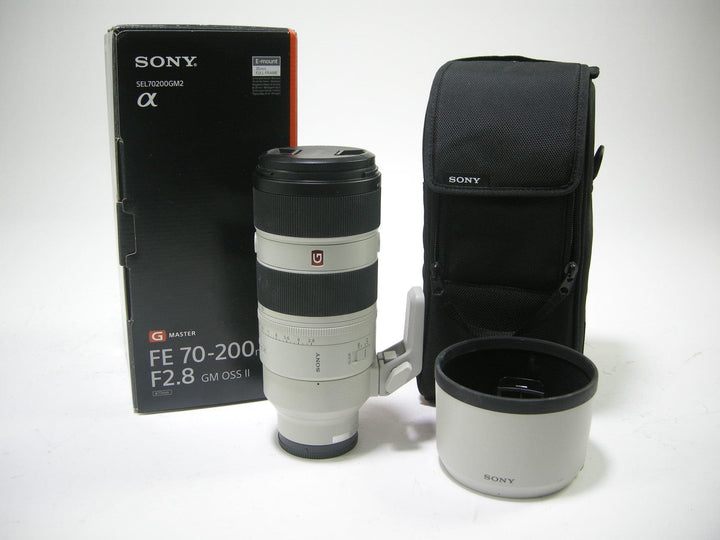 Sony FE G Master 70-200mm f2.8 OSS II lens Lenses - Small Format - Sony E and FE Mount Lenses Sony 1828870