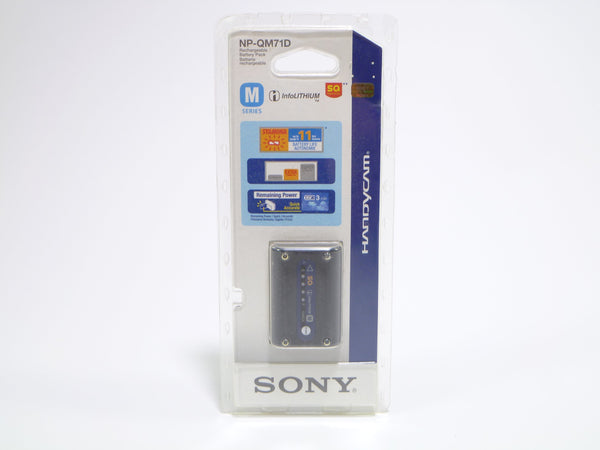 Sony NPQM71D Li-ion Battery 2760MAH Batteries - Digital Camera Batteries Sony SONYNPQM71D