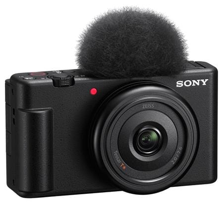 Sony ZV-1F Vlogging Camera (Black) Digital Cameras - Digital Point and Shoot Cameras Sony SONYZV1F/B