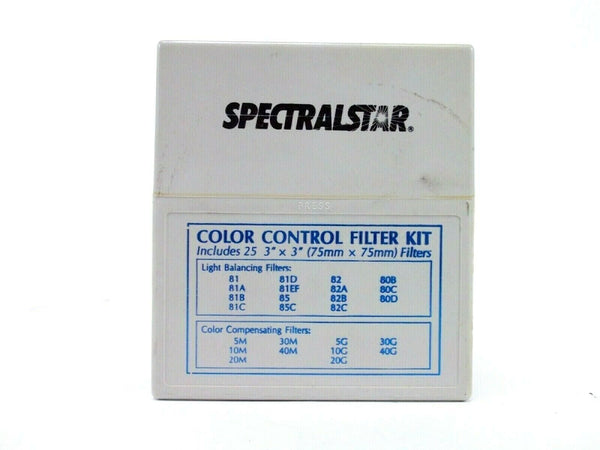 Spectralstar 3 x 3 Inch Color Control Square Filter Kit Excellent Condition Filters and Accessories Spectralstar SSCCFC