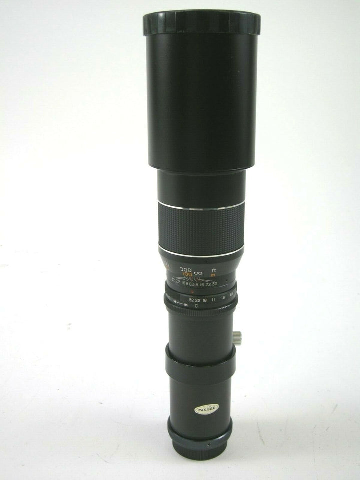 Spiratone Tele-Photo Plura-coat 400mm f6.3 w/ T Mt. Lenses - Small Format - T- Mount Lenses Spiratone 52305809